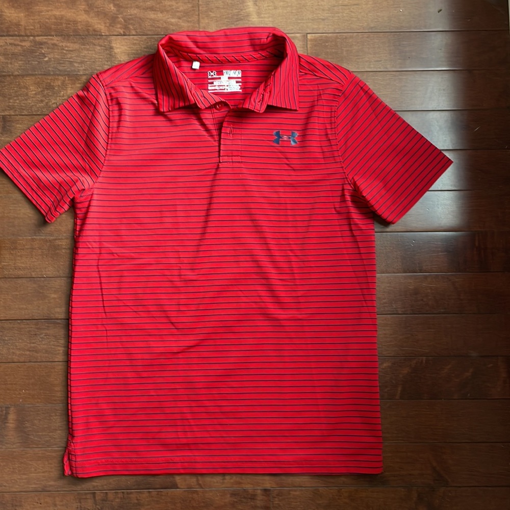 Boys Under Armour Golf Shirt